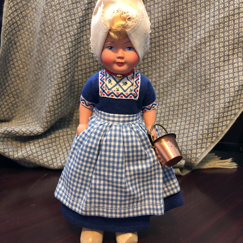 Antique Dutch Girl Doll